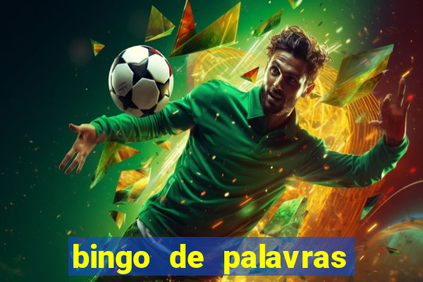 bingo de palavras cha de bebe